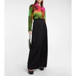 Dries Van Noten Pleated Wide-leg Pants