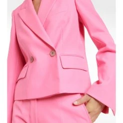 Dries Van Noten Double-breasted Wool-blend Blazer -Dries Van Noten Shop unnamed file 174