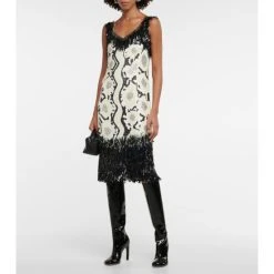 Dries Van Noten Sequined Minidress