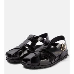 Dries Van Noten Patent Leather Sandals -Dries Van Noten Shop unnamed file 20