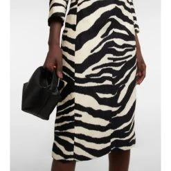 Dries Van Noten Zebra-print Midi Dress -Dries Van Noten Shop unnamed file 205
