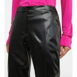 Dries Van Noten High-rise Cropped Faux Leather Pants -Dries Van Noten Shop unnamed file 214