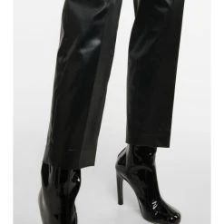 Dries Van Noten High-rise Cropped Faux Leather Pants -Dries Van Noten Shop unnamed file 215