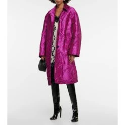 Dries Van Noten Cloqué Coat