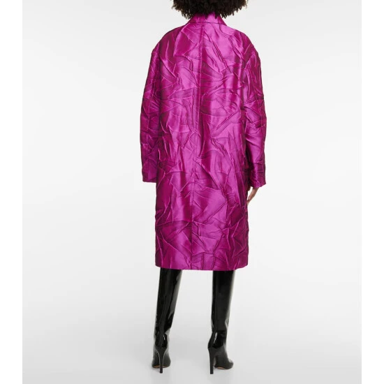 Dries Van Noten Cloqué Coat 2 Dries Van Noten Cloqué Coat - Image 2