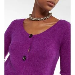 Dries Van Noten Cropped Wool-blend Cardigan -Dries Van Noten Shop unnamed file 231