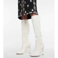 Dries Van Noten Leather Knee-high Boots -Dries Van Noten Shop unnamed file 243