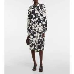 Dries Van Noten Dayley Floral Shirt Dress