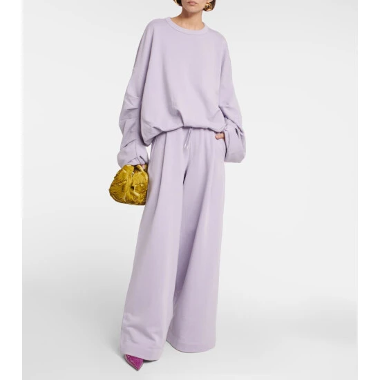 Dries Van Noten Wide-leg Cotton Sweatpants 1 Dries Van Noten Wide-leg Cotton Sweatpants