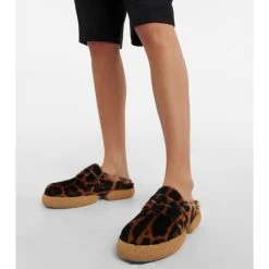 Dries Van Noten Leopard-printed Clogs -Dries Van Noten Shop unnamed file 275