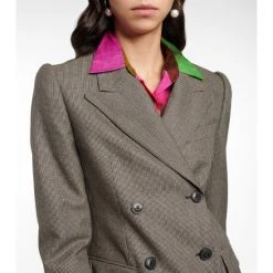 Dries Van Noten Houndstooth Wool Blazer -Dries Van Noten Shop unnamed file 289