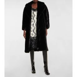 Dries Van Noten Faux Fur Coat