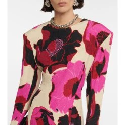 Dries Van Noten Floral Jacquard Midi Dress -Dries Van Noten Shop unnamed file 311