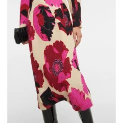 Dries Van Noten Floral Jacquard Midi Dress -Dries Van Noten Shop unnamed file 312