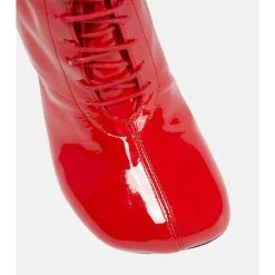 Dries Van Noten Lace-up Patent Leather Knee-high Boots -Dries Van Noten Shop unnamed file 317