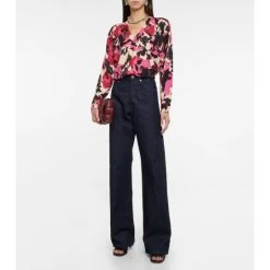 Dries Van Noten Floral Wool Sweater