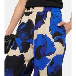 Dries Van Noten Floral Printed Jacquard Straight Pants -Dries Van Noten Shop unnamed file 362