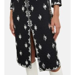 Dries Van Noten Embellished Midi Dress -Dries Van Noten Shop unnamed file 366