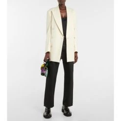 Dries Van Noten Belted Wool Blazer