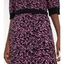 Dries Van Noten Jacquard Wool-blend Pencil Skirt -Dries Van Noten Shop unnamed file 392