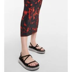 Dries Van Noten Embellished Platform Leather Sandals -Dries Van Noten Shop unnamed file 413
