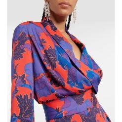 Dries Van Noten Floral Crêpe Midi Dress -Dries Van Noten Shop unnamed file 418