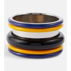 Dries Van Noten Striped Bangle