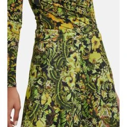 Dries Van Noten Printed Midi Skirt -Dries Van Noten Shop unnamed file 457