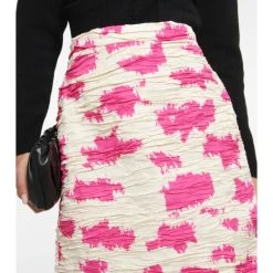 Dries Van Noten Printed Pleated Pencil Skirt -Dries Van Noten Shop unnamed file 481