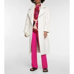 Dries Van Noten Jersey Flared Pants