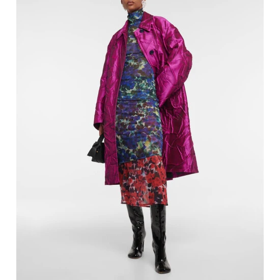 Dries Van Noten Floral Mesh Top 1 Dries Van Noten Floral Mesh Top