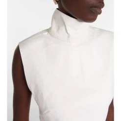 Dries Van Noten Turtleneck Leather Top -Dries Van Noten Shop unnamed file 493