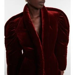 Dries Van Noten Velvet Padded Jacket -Dries Van Noten Shop unnamed file 497