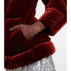 Dries Van Noten Velvet Padded Jacket -Dries Van Noten Shop unnamed file 498