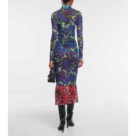 Dries Van Noten Floral Mesh Top 2 Dries Van Noten Floral Mesh Top - Image 2