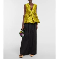 Dries Van Noten Platform Leather Sandals