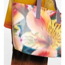 Dries Van Noten Floral PVC Tote Bag