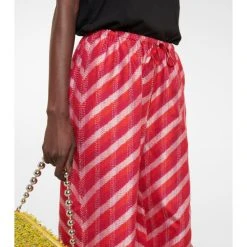 Dries Van Noten Striped Silk Ikat Wide-leg Pants -Dries Van Noten Shop unnamed file 540