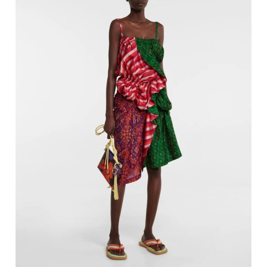 Dries Van Noten Leather Thong Sandals 1 Dries Van Noten Leather Thong Sandals