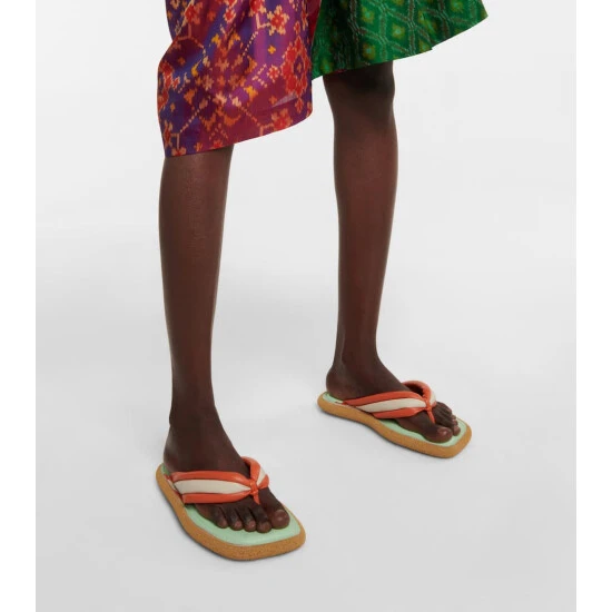 Dries Van Noten Leather Thong Sandals 3 Dries Van Noten Leather Thong Sandals - Image 3