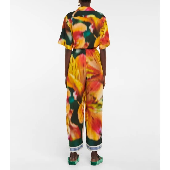 Dries Van Noten Floral Wide-leg Pants 2 Dries Van Noten Floral Wide-leg Pants - Image 2