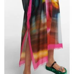 Dries Van Noten Printed Cotton Kaftan -Dries Van Noten Shop unnamed file 583