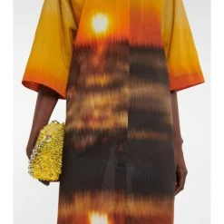 Dries Van Noten Printed Cotton Shirt Dress -Dries Van Noten Shop unnamed file 599