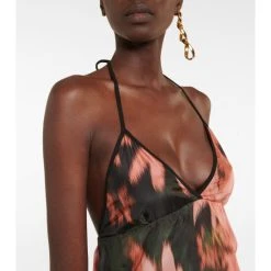 Dries Van Noten Floral Silk And Cotton Halterneck Top -Dries Van Noten Shop unnamed file 622