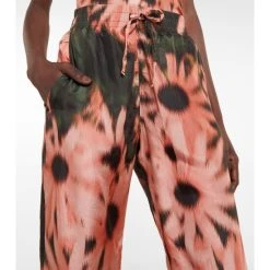 Dries Van Noten Floral Silk And Cotton Pants -Dries Van Noten Shop unnamed file 627