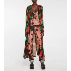Dries Van Noten Floral Silk And Cotton Pants -Dries Van Noten Shop unnamed file 628