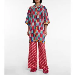 Dries Van Noten Printed Oversized Shirt