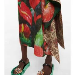 Dries Van Noten Printed Wrap Skirt -Dries Van Noten Shop unnamed file 702