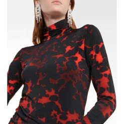Dries Van Noten Printed Turtleneck Top -Dries Van Noten Shop unnamed file 728