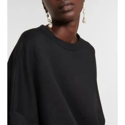 Dries Van Noten Ruched Cotton Jersey Sweatshirt 6 Dries Van Noten Ruched Cotton Jersey Sweatshirt -Dries Van Noten Shop unnamed file 741